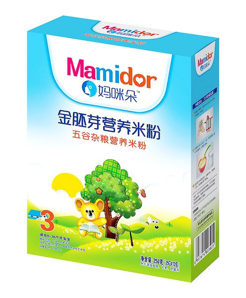 妈咪朵金胚芽五谷杂粮营养米粉（盒装）