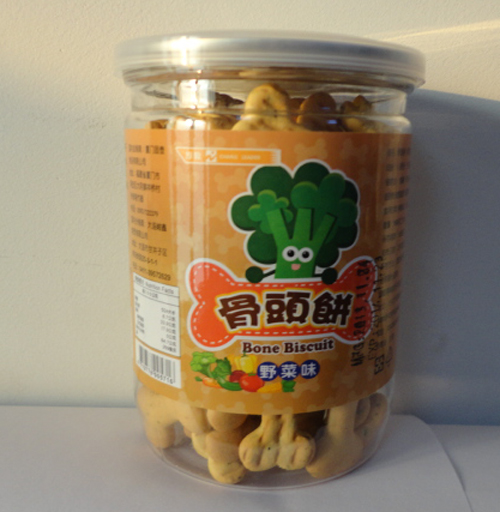 台湾厚毅骨头饼（野菜味）