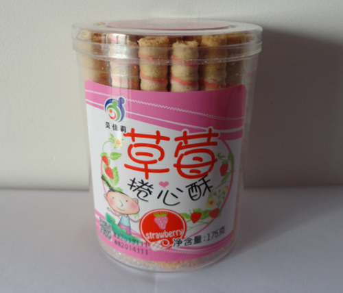 贝佳莉卷心酥（草莓味）