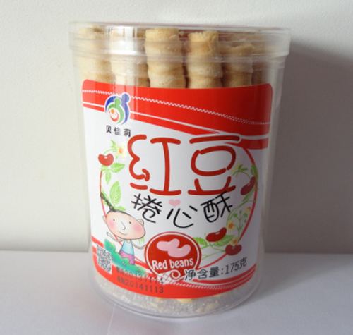贝佳莉卷心酥（红豆味）