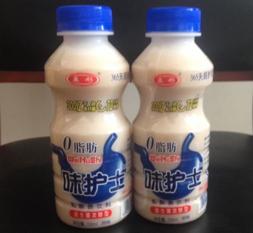 益彤味护士0脂肪乳酸菌饮料