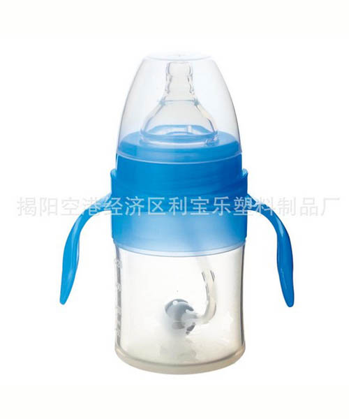 利宝乐宽口径硅胶自动奶瓶