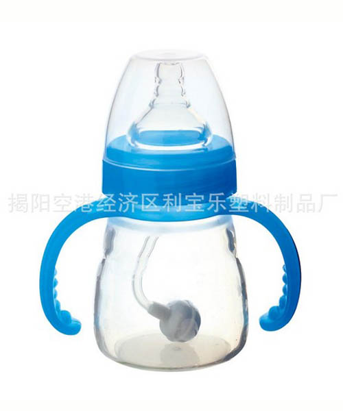 利宝乐宽口径硅胶自动小奶瓶