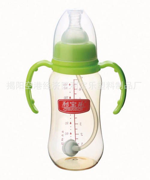 利宝乐标准口径PPSU弧型自动大奶瓶