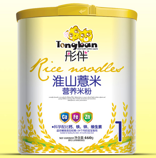 彤伴淮山薏米营养米粉桶装1段
