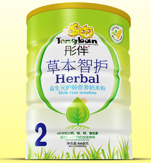 彤伴益生元护肠草本智护铁听装2段
