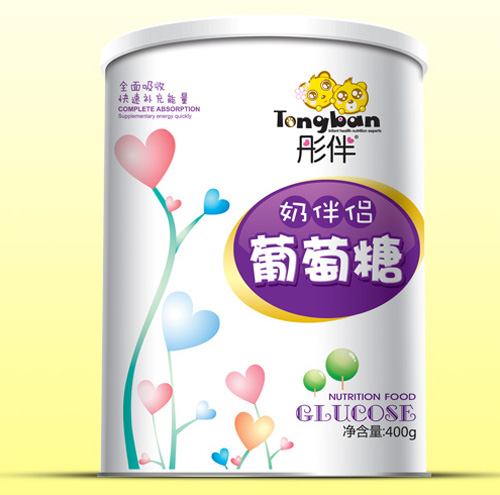 彤伴奶伴侣葡萄糖纸听装