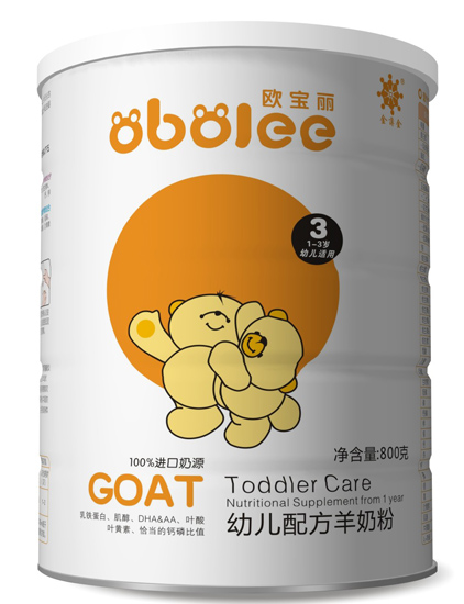 欧宝丽幼儿配方羊奶粉