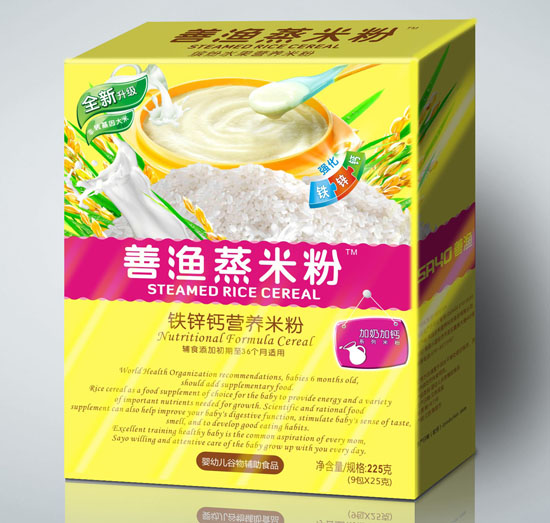 善渔铁锌钙蒸米粉