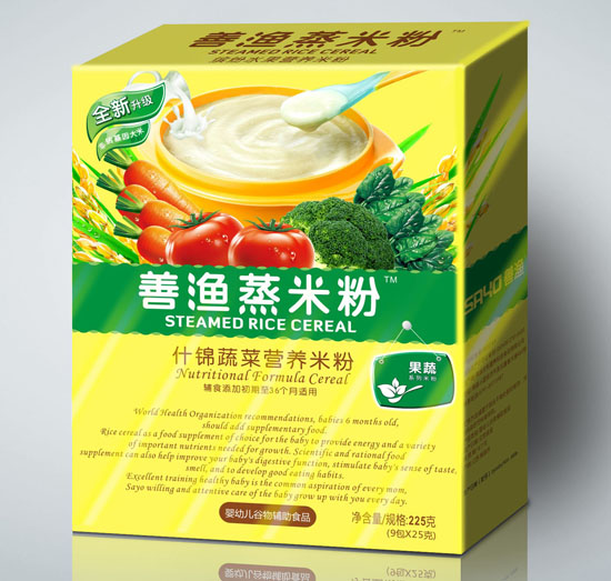 善渔什锦蔬菜蒸米粉