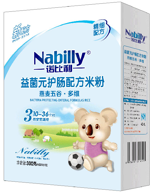 诺比利燕麦五谷多维益菌元护肠配方米粉
