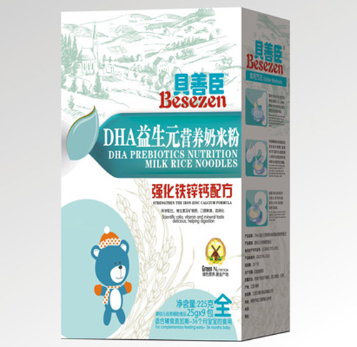贝善臣强化铁锌钙配方DHA益生元营养奶米粉