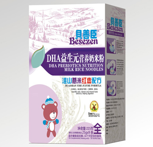 贝善臣淮山薏米红枣配方DHA益生元营养奶米粉