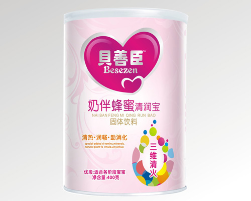 贝善臣奶伴蜂蜜配方清润宝听装