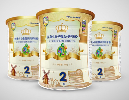 澳澳熊双歧因子至尊小谷鲜米粉2段
