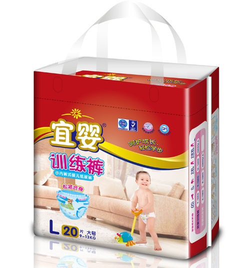 宜婴训练裤L码20片