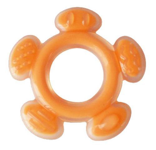 好可爱圆形全硅胶磨牙器