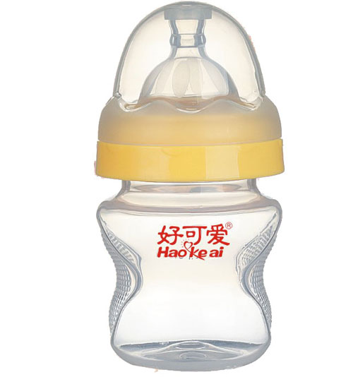 好可爱宽口弧形奶瓶120ml
