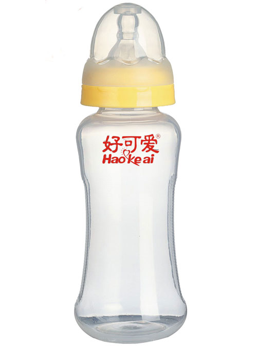 好可爱标口弧形奶瓶300ml