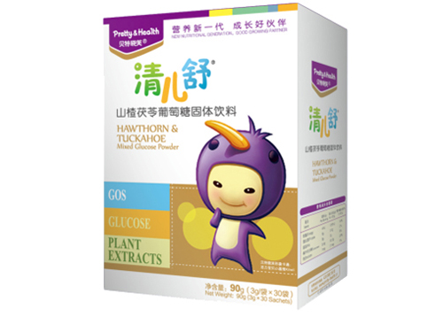 贝特晓芙清儿舒山楂茯苓葡萄糖固体饮料