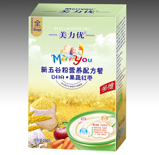 美力优DHA果蔬红枣新五谷营养配方餐