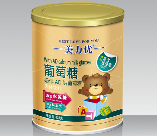 美力优奶爸奶伴AD钙葡萄糖