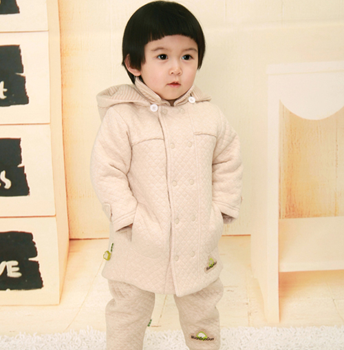 棉果果宝宝长款外套