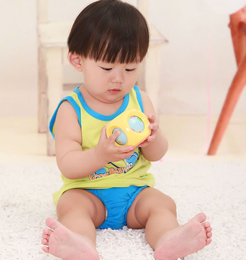 棉果果度假儿童背心