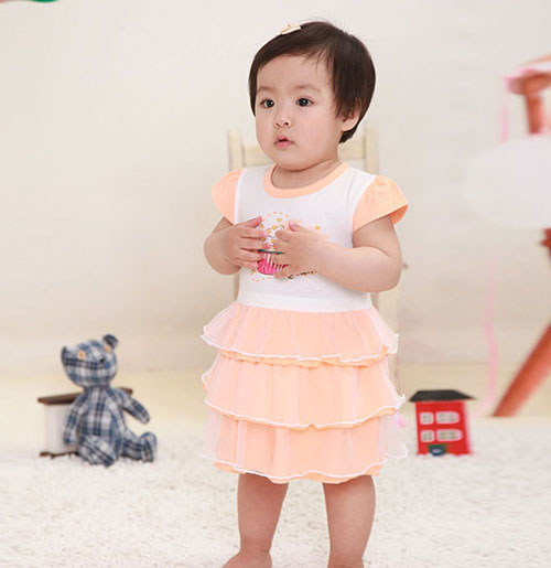 棉果果宝宝糖果连衣裙