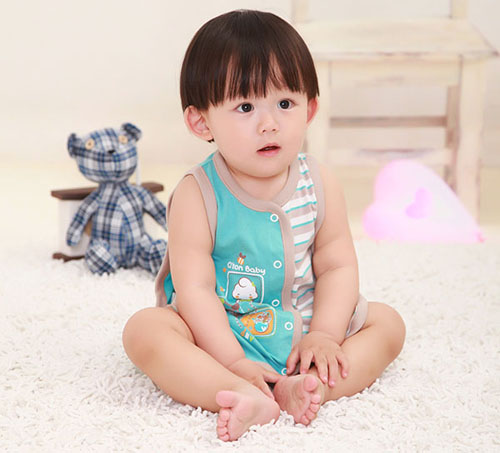 棉果果氨棉汗布童装夏