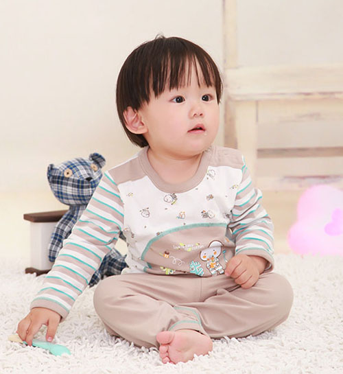 棉果果氨棉汗布婴儿内衣