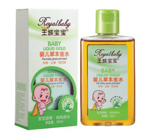 王族宝宝婴儿草本金水100ml