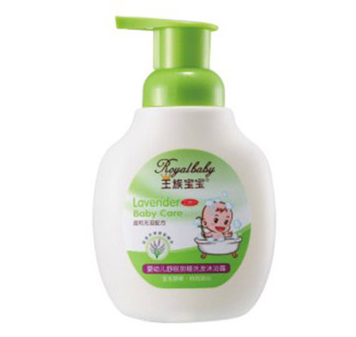 王族宝宝婴幼儿舒眠甜睡洗发沐浴露320ml