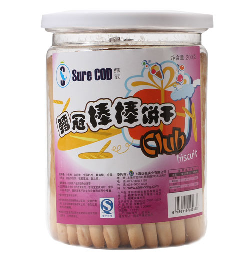 鳕冠棒棒饼干