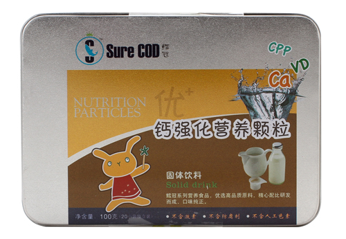 鳕冠优+钙强营养化颗粒