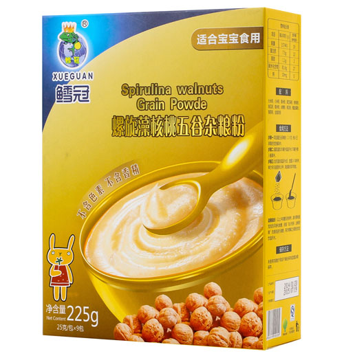鳕冠螺旋藻核桃五谷杂粮粉