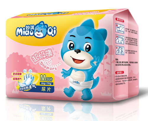 妙淇超级薄尿片M36片