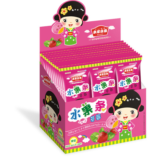 本家良田水果条草莓味