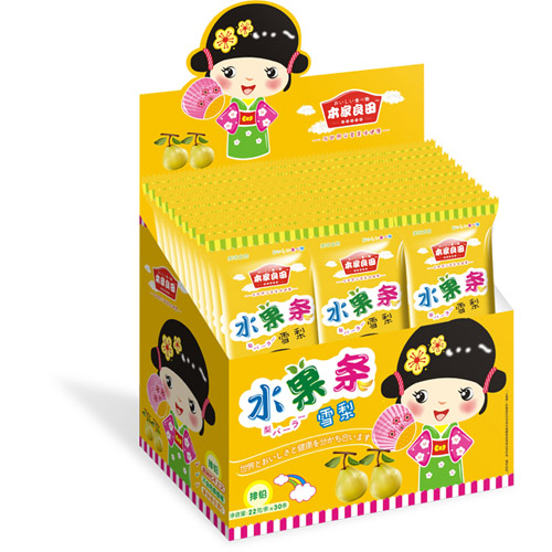 本家良田水果条雪梨味