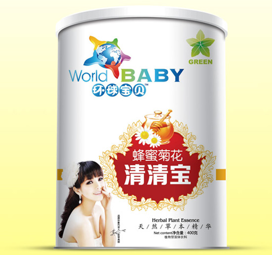 环球宝贝蜂蜜菊花清清宝