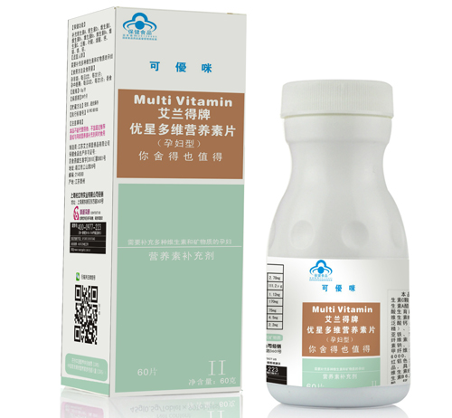 可优咪多维营养片孕妇型2段