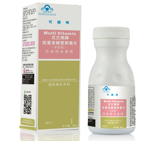可优咪多维营养片孕妇型1段1