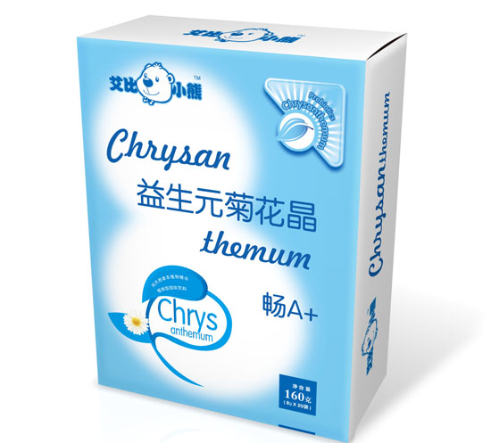 艾比小熊益生元菊花晶盒装