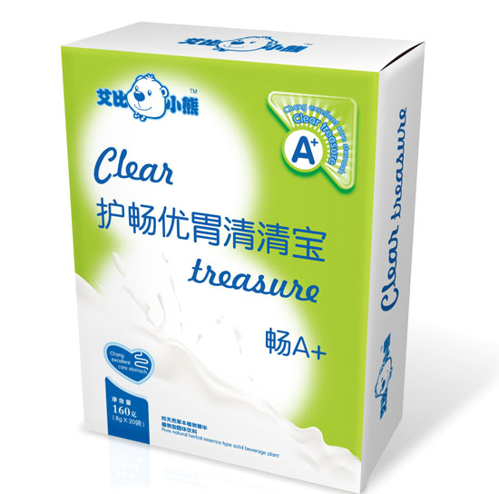 艾比小熊护畅优胃清清宝盒装