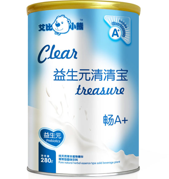 艾比小熊益生元清清宝听装