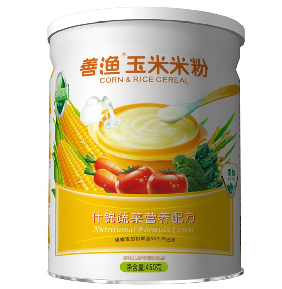 善渔什锦蔬菜玉米米粉