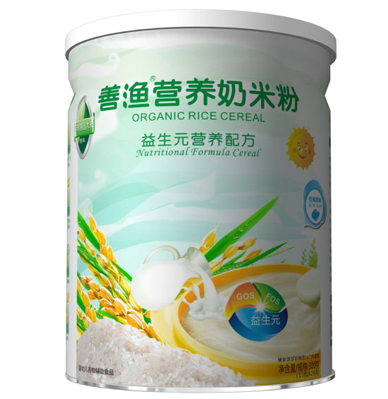 善渔益生元营养奶米粉