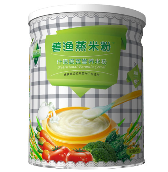 善渔什锦蔬菜蒸米粉