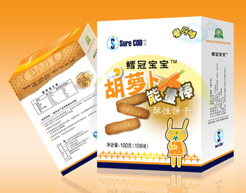 鳕冠胡萝卜能量棒－磨牙棒