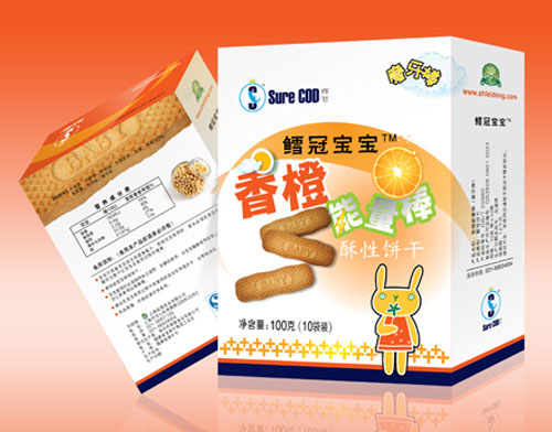  鳕冠香橙能量棒－磨牙棒